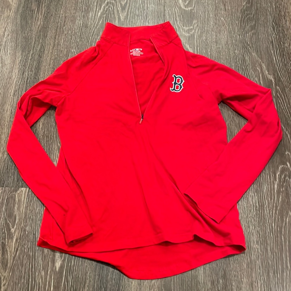 Boston Red Sox quarterzip jacket